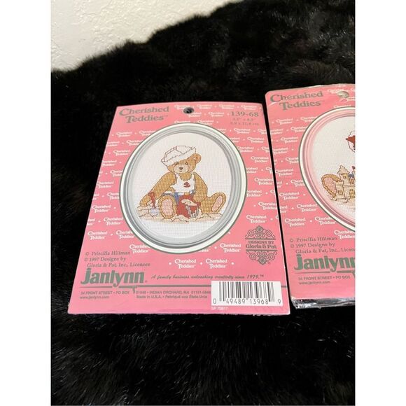 Janlynn Cross Stitch Kit Cherished Teddies Lifeguard Beach #139-68 , 66 - Picture 2 of 6
